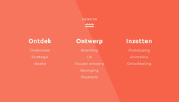 Ontdek, Ontwerp, Implementeer - Responsief WordPress-Thema