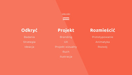 Odkrywaj, Projektuj, Wdrażaj - Responsywny Motyw WordPress