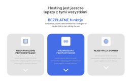 Nowe Bezpłatne Funkcje - Szablony Witryn Internetowych