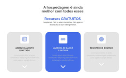 Página Inicial Para Novos Recursos Gratuitos