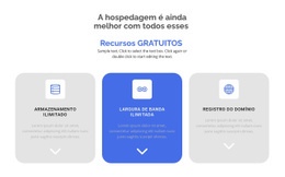 Modelo HTML5 Incrível Para Novos Recursos Gratuitos