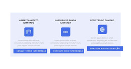 Três Novas Direções De Trabalho - Modelo De Página Da Web