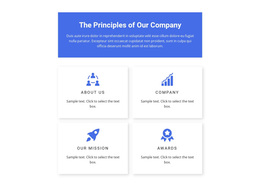 Work Principles - Free Templates