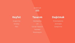 Keşfedin, Tasarlayın, Dağıtın Için Web Sitesi Tasarımı