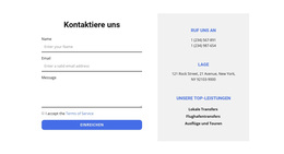 Kontaktformular Und Kontakte – Kreatives, Vielseitiges WordPress-Theme