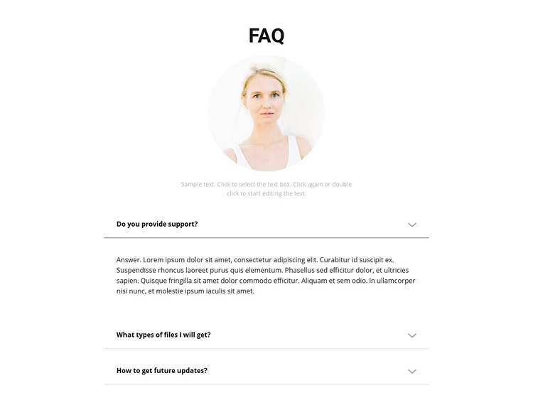 Ihr Assistent Landing Page