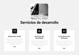 Nuevos Servicios De Desarrollo - Creador De Sitios Web