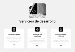 Nuevos Servicios De Desarrollo - HTML Layout Builder