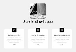 Bootstrap HTML Per Nuovi Servizi Di Sviluppo