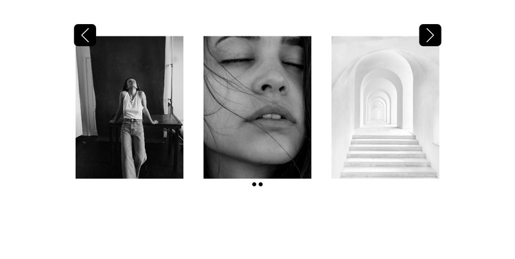 Slider with beautiful photos Joomla Template