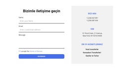 İletişim Formu Ve Kişiler #Css-Templates-Tr-Seo-One-Item-Suffix