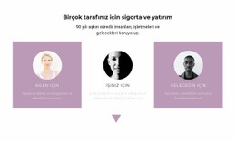 Uzmanlar Ve Yönlendirmeleri - Kişisel Web Sitesi Şablonu