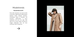 Neu In Mode CSS-Vorlage