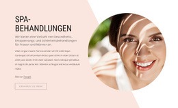 Premium-Landingpage Für Luxuriöse Spa-Behandlungen
