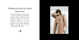 Nuevo En Moda: Plantilla Web HTML