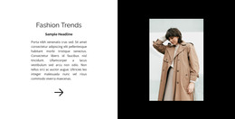 New In Fashion - HTML Web Template