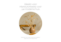 Nieuw In Het Interieur - E-Commercewebsite