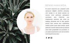 Yeteneklerim Hakkında Için Şablon Demosu