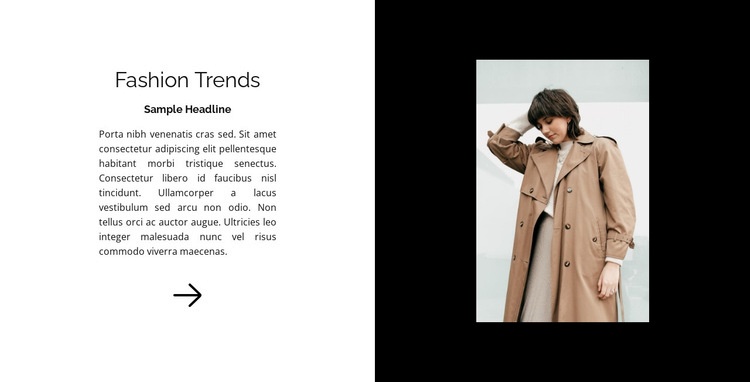 New in fashion Web Page Design