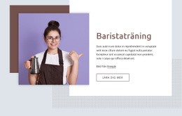 Baristas Grundläggande Utbildning - Responsiv Webbplats