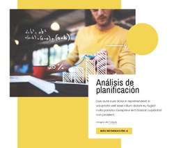 Creador De Sitios Web Exclusivo Para Análisis De Planificación