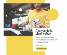 Analyse De La Planification - HTML Generator