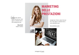 Marketing Delle Prestazioni Tema WordPress