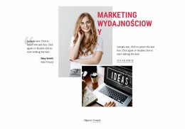 Marketing Wydajnościowy - Uniwersalny Szablon HTML5