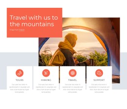 Hiking And Trekking Travel Tours Site Template