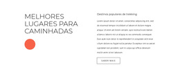 Tema WordPress Impressionante Para Melhores Lugares Para Caminhadas