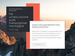 Lunga Escursione Modello Gratuito