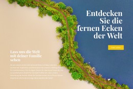 CSS-Menü Für Exotische Ziele