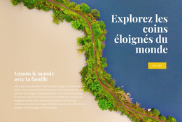 HTML Gratuit Pour Destinations Exotiques