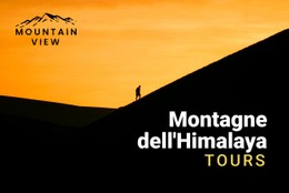 Montagne Dell'Himalaya Modello Di Casella Flessibile