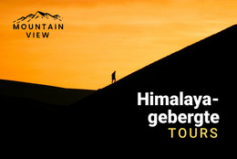 Himalaya Gebergte - HTML-Websjabloon