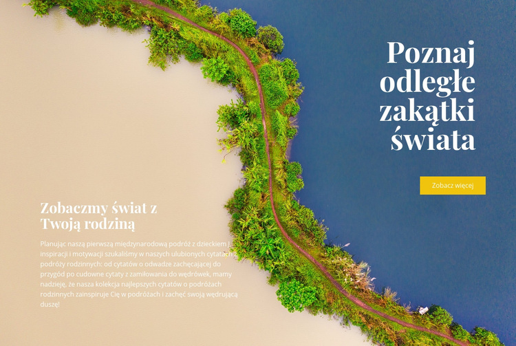 Egzotyczne miejsca docelowe Motyw WordPress