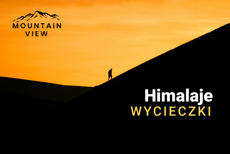 Himalaje Szablon HTML