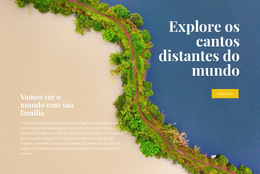 Destinos Exóticos - Download Do Modelo De Site