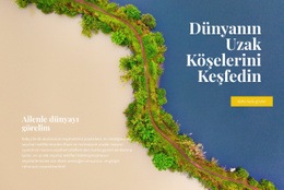 Egzotik Yerler Için Premium Web Sitesi Tasarımı