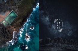 Responsieve Websjabloon Voor Zomerreisideeën