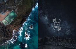 Summer Travel Ideas - Homepage Design