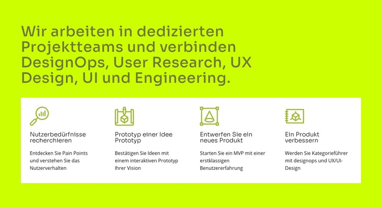UI- und UX-Design CSS-Vorlage
