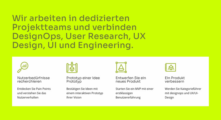 UI- und UX-Design Joomla Vorlage