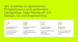 Site-Design Für UI- Und UX-Design