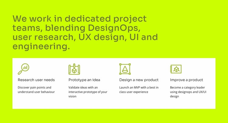 UI and UX design Elementor Template Alternative