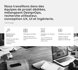 Page Web Pour Interface Utilisateur Et Ingénierie