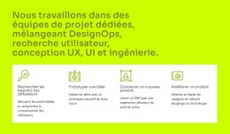 Conception UI Et UX - Site Web Gratuit D'Une Page