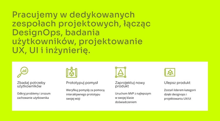 Projektowanie UI i UX Szablony do tworzenia witryn internetowych