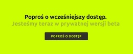 Tekst I Duży Przycisk - Responsywny Szablon HTML5