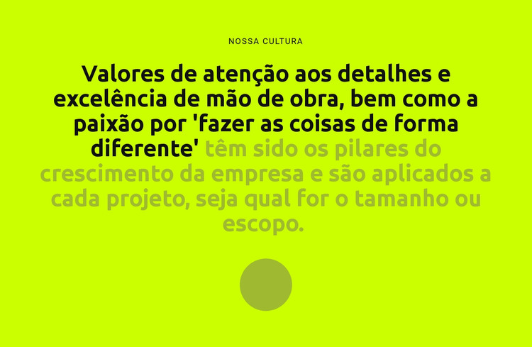 Texto com forma Modelo HTML